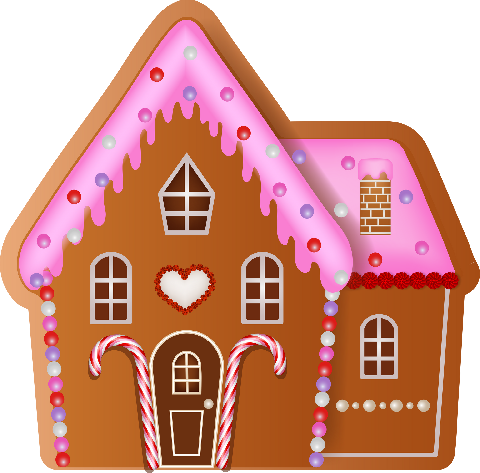 valentine's day gingerbread house